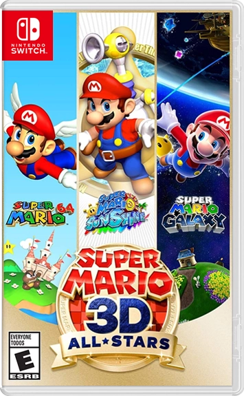 Super Mario 3D All Stars NSP, XCI ROM